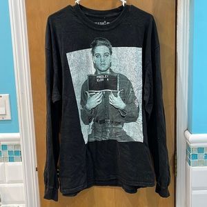 Long sleeved Elvis Presley shirt